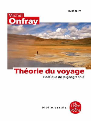 cover image of La Théorie du voyage